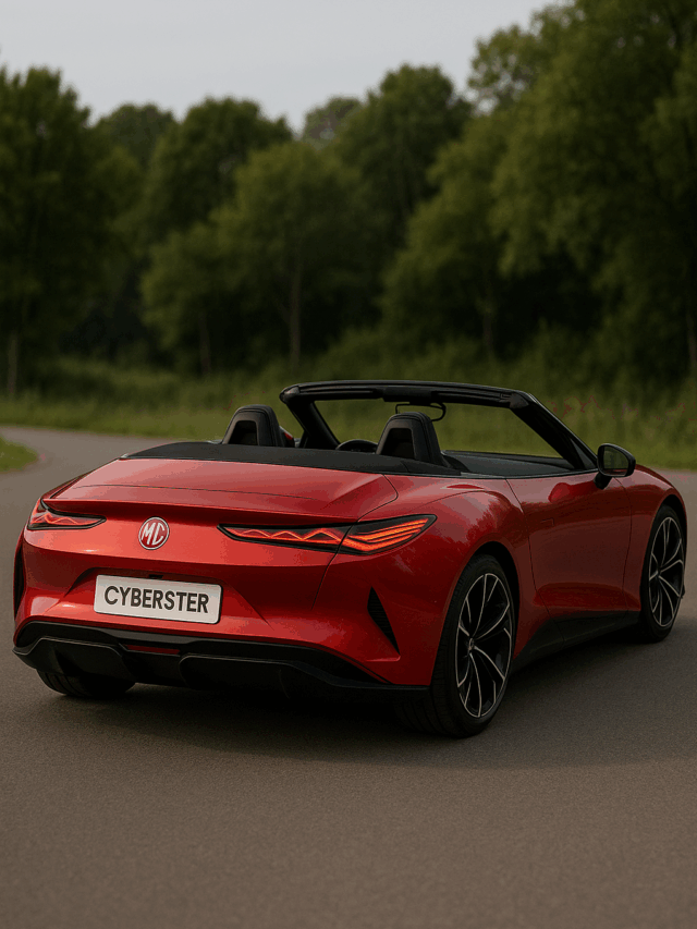 MG Cyberster launching 25 July 2025
